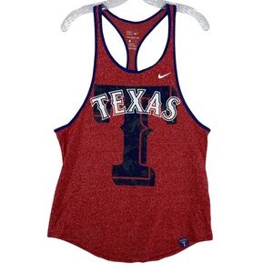 Nike Texas Rangers MLB Racerback Tank Women’s Size S